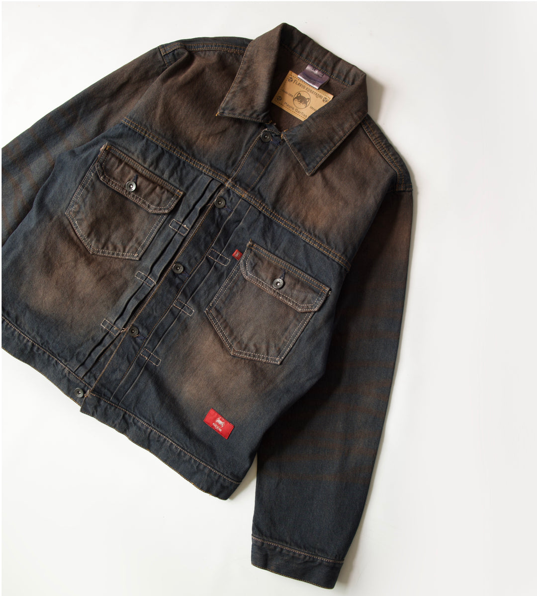 Denim jacket oxide type 1