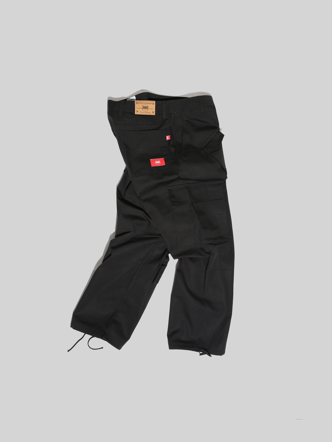 Pantalón Patchwork Black