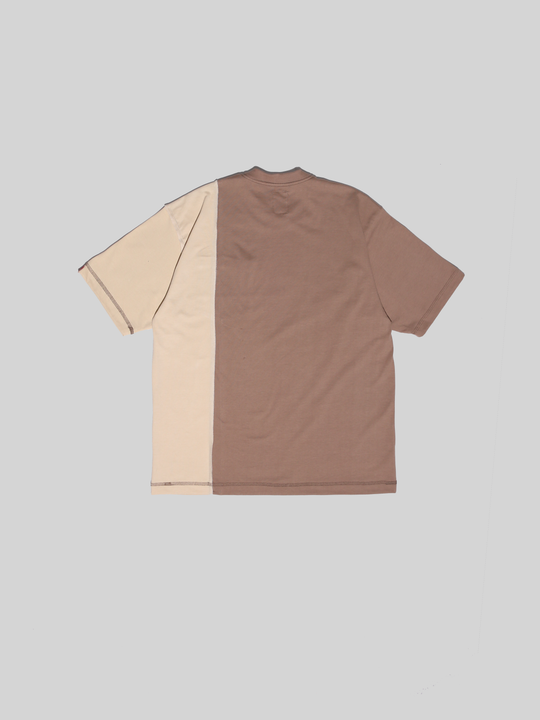 Reconstructed Khaki Tee
