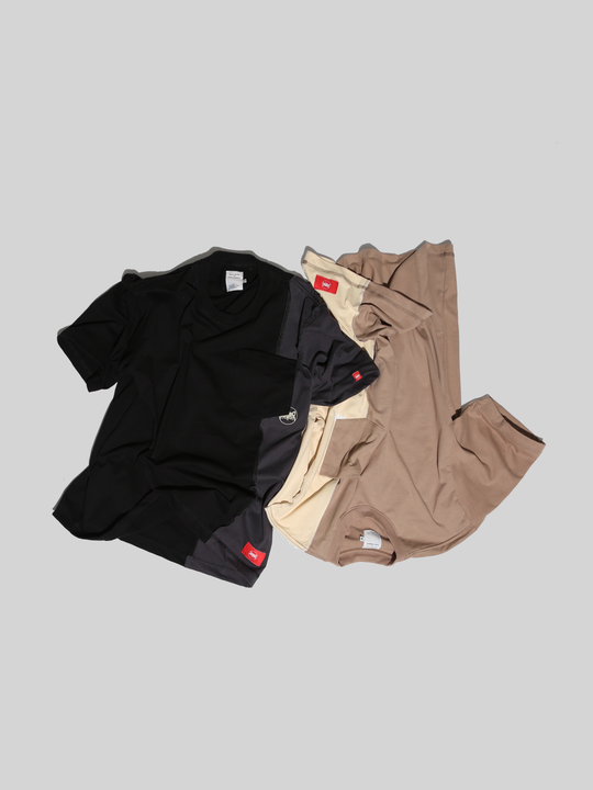 Reconstructed Black Tee